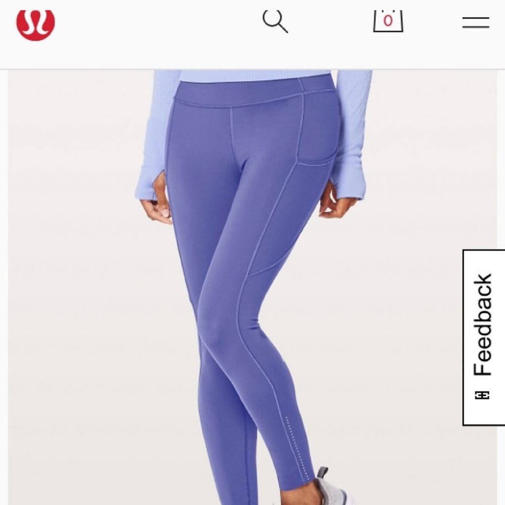 Lululemon Fast and Free 7/8 Tights